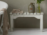 Slat Bench Vintage Dove